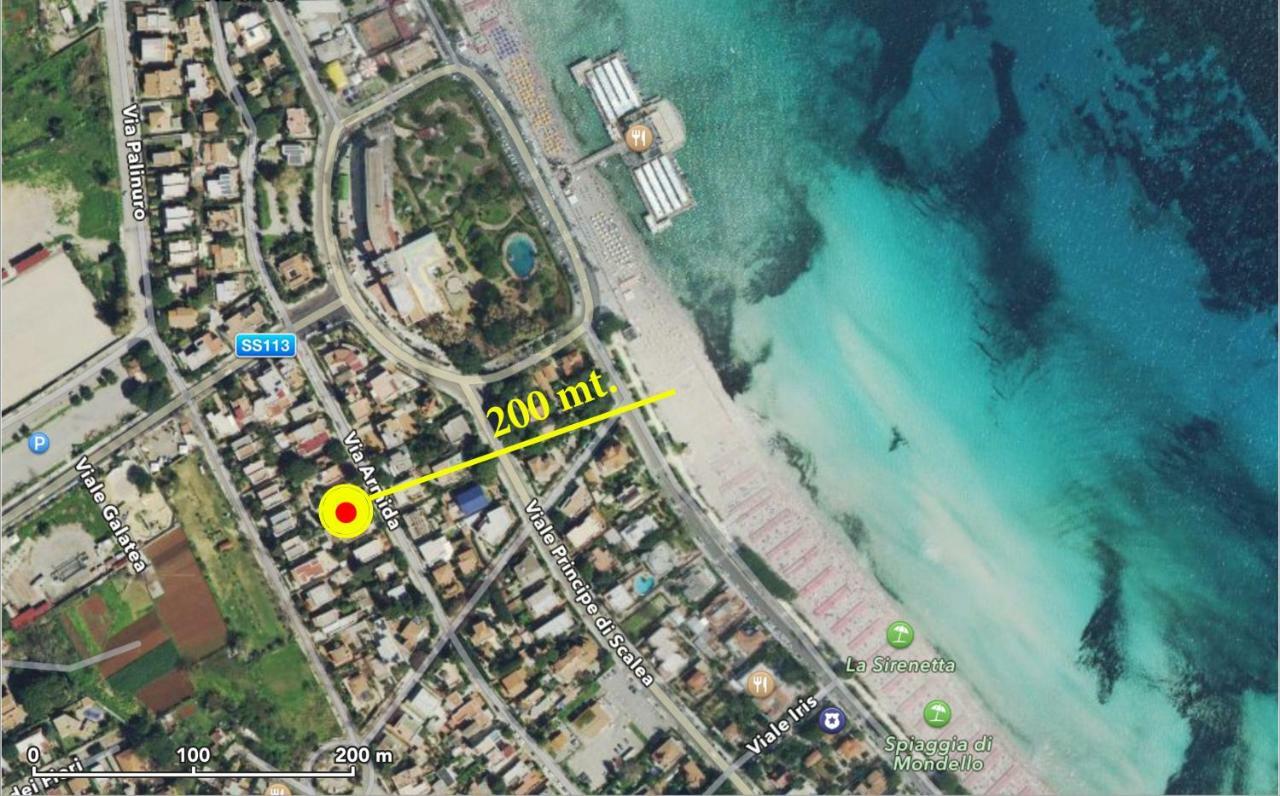 Villino Armida Villa Mondello Kültér fotó